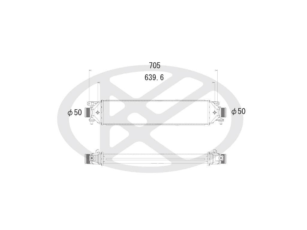 Charge Air Cooler — KOYORAD IA510113