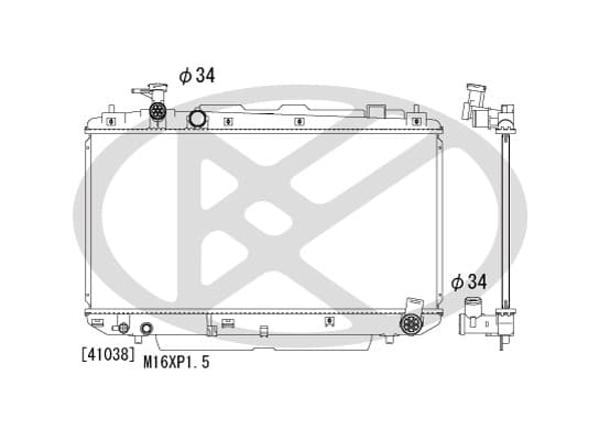 KOYORAD PL010982 Radiator