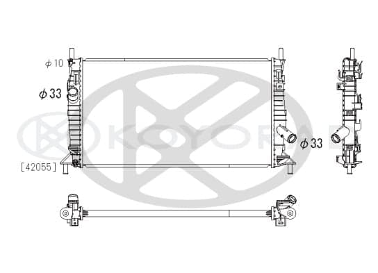 KOYORAD PL062304 Radiator