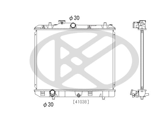 Radiator — KOYORAD PL102297