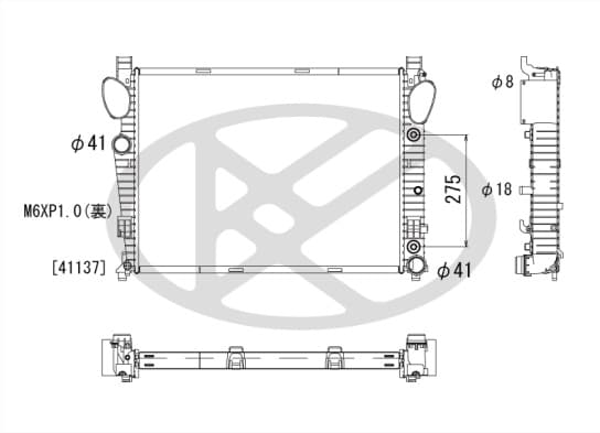 Radiator — KOYORAD PL412898