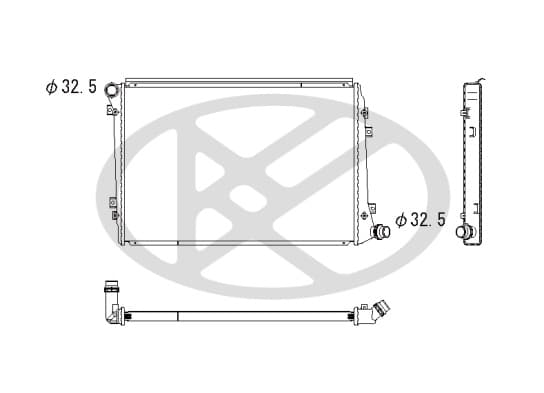 Radiator — KOYORAD PL452447