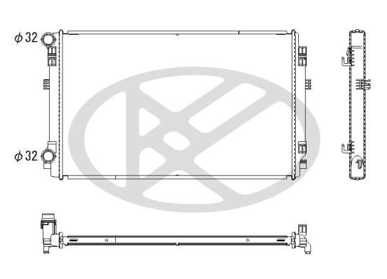 Radiator — KOYORAD PL453116