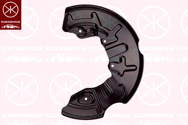 Splash Guard, brake disc — KLOKKERHOLM 0028376