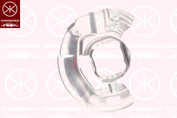 Splash Guard, brake disc — KLOKKERHOLM 0065375