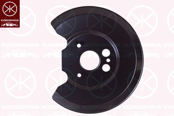 Splash Guard, brake disc — KLOKKERHOLM 2554879