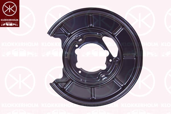 Splash Guard, brake disc — KLOKKERHOLM 3505877