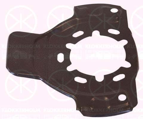 Splash Guard, brake disc — KLOKKERHOLM 5051379