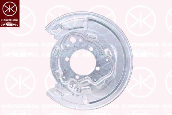 Splash Guard, brake disc — KLOKKERHOLM 8161878
