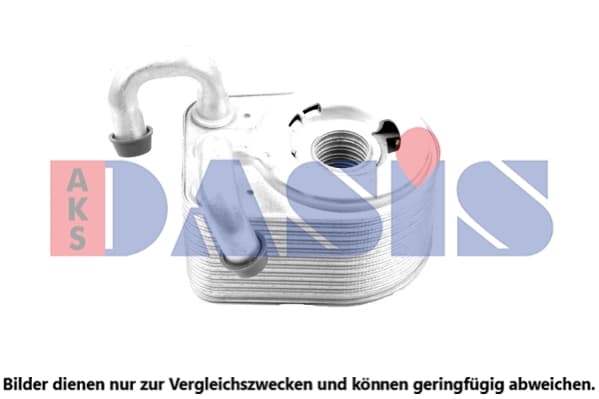 Oil Cooler, engine oil — AKS DASIS 446012N
