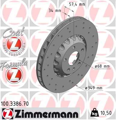 FORMULA Z BRAKE DISC image
