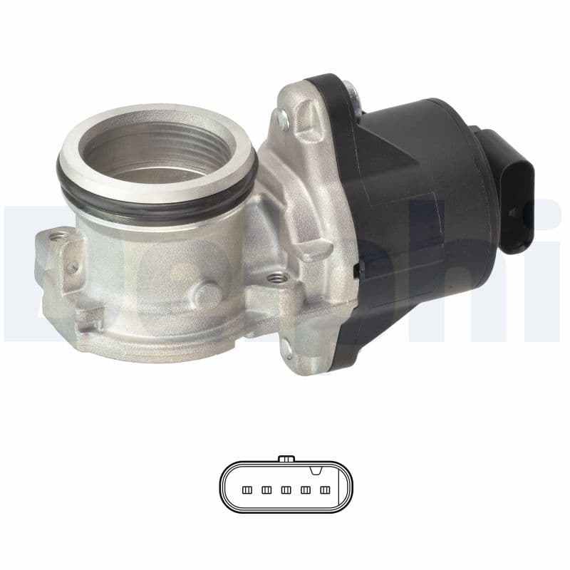EGR Valve — DELPHI EG10555-12B1
