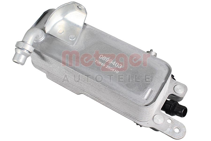 Oil Cooler, automatic transmission — METZGER AUTOTEILE 0899403