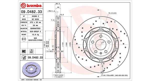 MAGNETI MARELLI 360406178604 Brake Disc