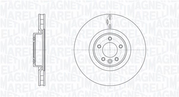Brake Disc — MAGNETI MARELLI 361302040762