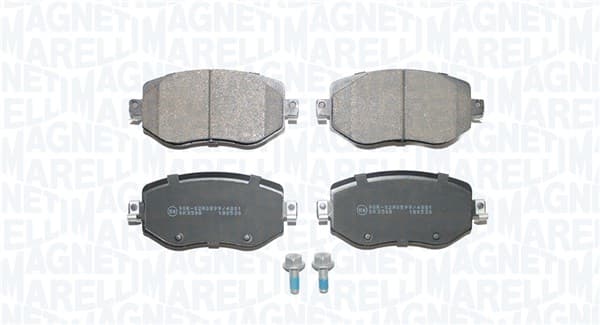Brake pad set — MAGNETI MARELLI 363916061204