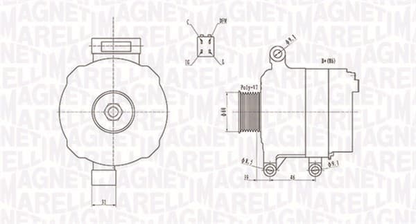 Power generator — MAGNETI MARELLI 063731728010