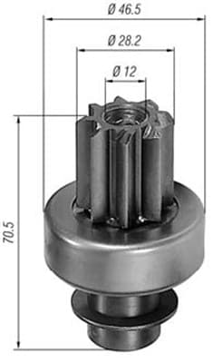 MAGNETI MARELLI 940113020148 Starter Pinion