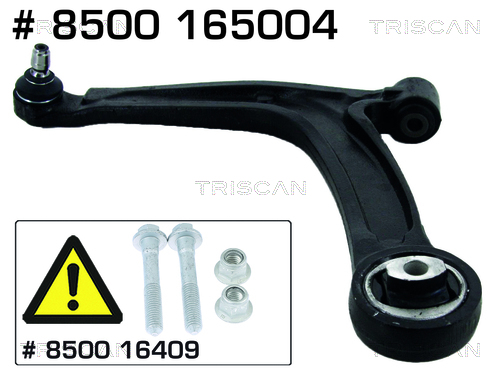 5710476208408 | Control Arm/Trailing Arm, wheel suspension TRISCAN 8500 165004