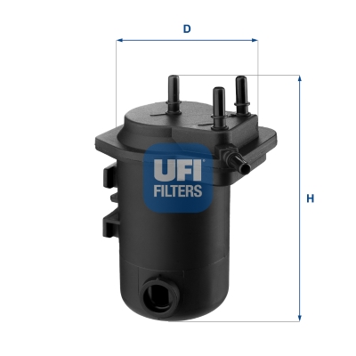 8003453061781 | Fuel filter UFI 24.052.00