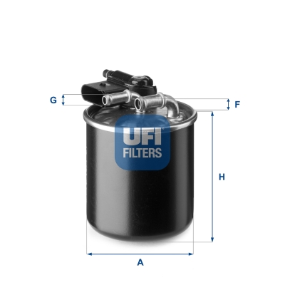 8003453062610 | Fuel filter UFI 24.148.00