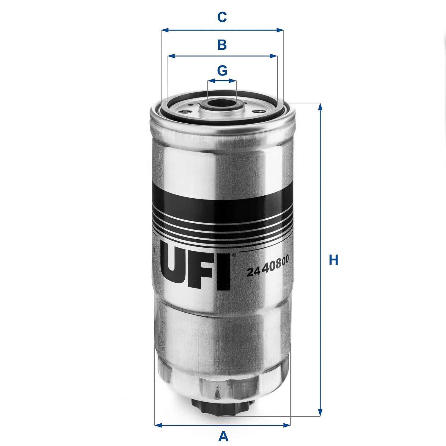 8003453060975 | Fuel filter UFI 24.408.00