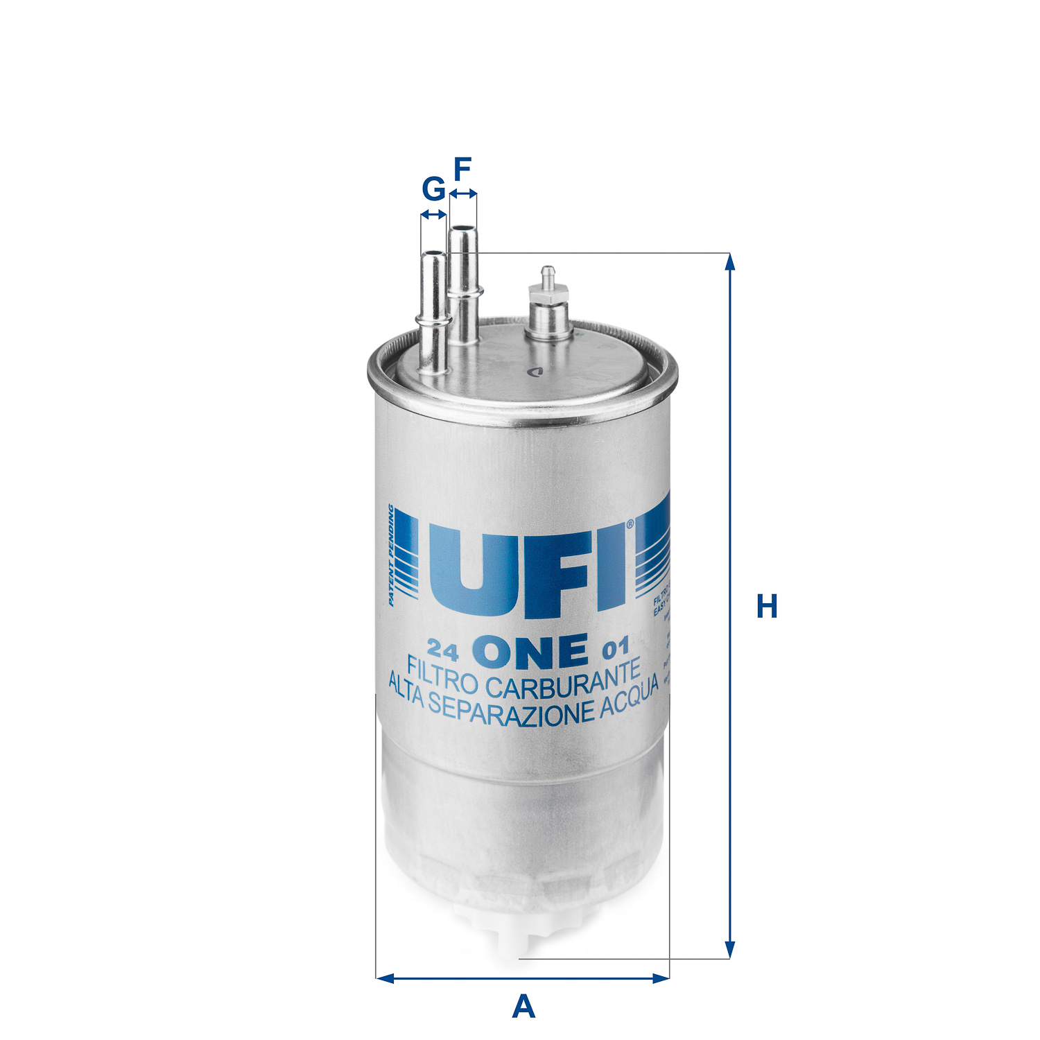 8003453061330 | Fuel filter UFI 24.one.01