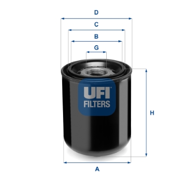 8003453101081 | Air Dryer Cartridge, compressed-air system UFI 27.344.00