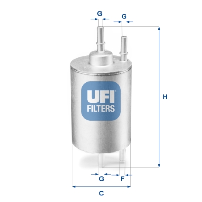 8003453156135 | Fuel filter UFI 31.958.00