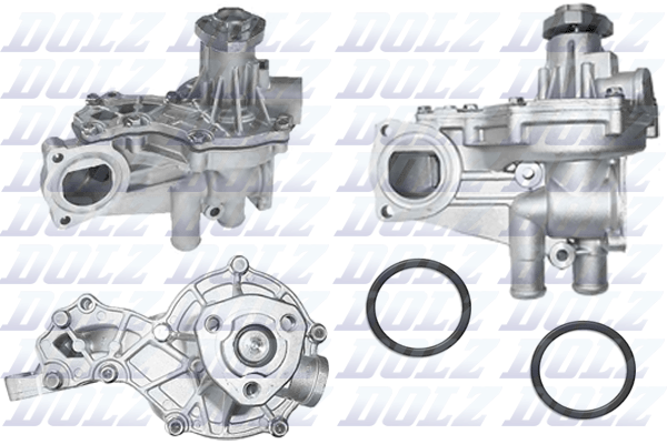 8430632015615 | Water Pump, engine cooling DOLZ A161RS