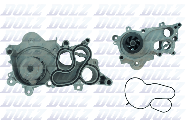 8430632012348 | Water Pump, engine cooling DOLZ a234