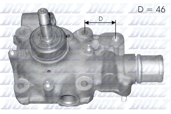 8430632021203 | Water Pump, engine cooling DOLZ b120