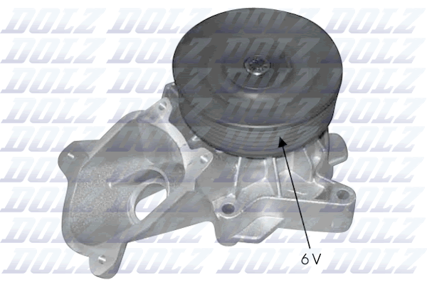 8430632022248 | Water Pump, engine cooling DOLZ b224