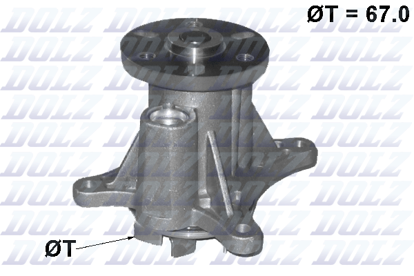8430632031400 | Water Pump, engine cooling DOLZ c140