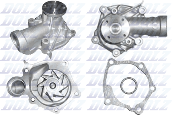 8430632082334 | Water Pump, engine cooling DOLZ h233