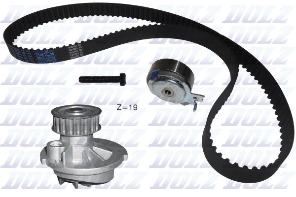 8430632500241 | Water Pump & Timing Belt Set DOLZ kd024