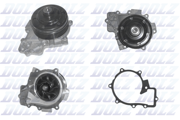 8430632000321 | Water Pump, engine cooling DOLZ m255