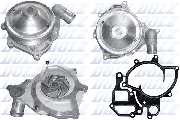 8430632000055 | Water Pump, engine cooling DOLZ P502