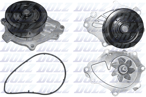 8430632202312 | Water Pump, engine cooling DOLZ t231