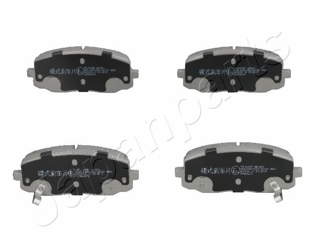 8033001275124 | Brake Pad Set, disc brake JAPANPARTS PA-K10AF