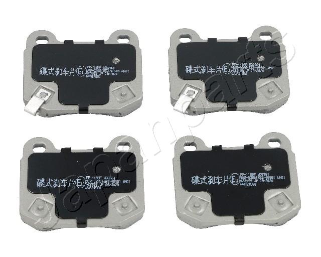 8033001304374 | Brake Pad Set, disc brake JAPANPARTS PP-119AF