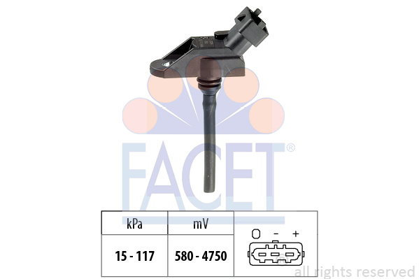 8012510098554 | Air Pressure Sensor, height adaptation FACET 10.3054