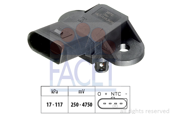8012510008515 | Air Pressure Sensor, height adaptation FACET 10.3072