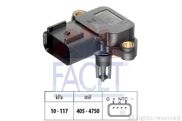 8012510008522 | Air Pressure Sensor, height adaptation FACET 10.3077