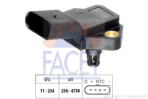 8012510013311 | Air Pressure Sensor, height adaptation FACET 10.3083