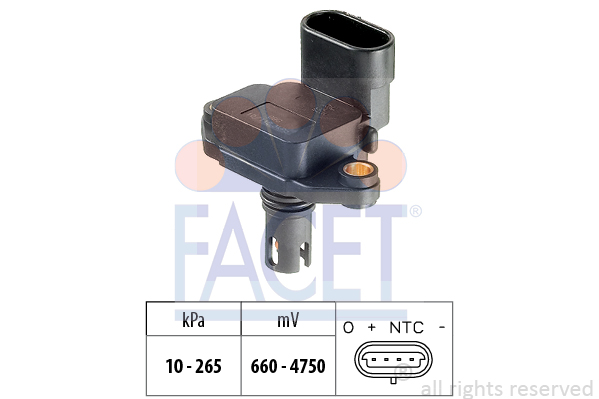 8012510014516 | Air Pressure Sensor, height adaptation FACET 10.3089