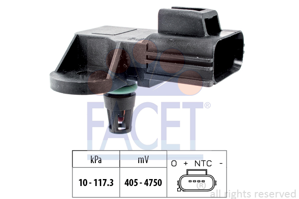 8012510026755 | Air Pressure Sensor, height adaptation FACET 10.3100