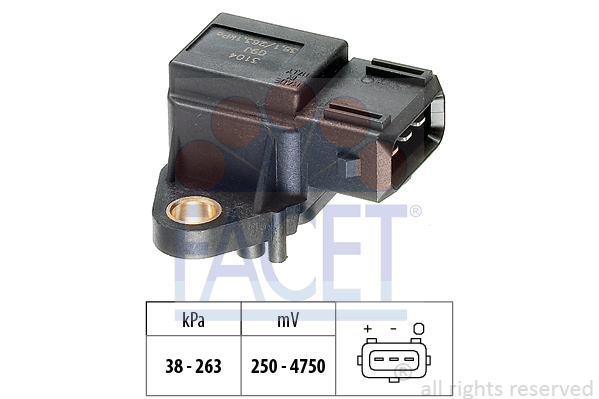 8012510099179 | Air Pressure Sensor, height adaptation FACET 10.3104