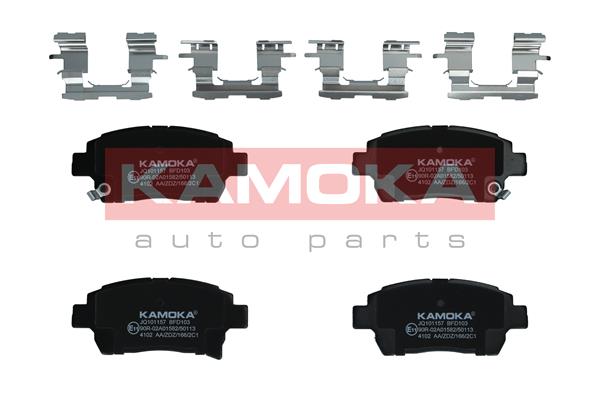 5908242682334 | Brake Pad Set, disc brake KAMOKA JQ101157