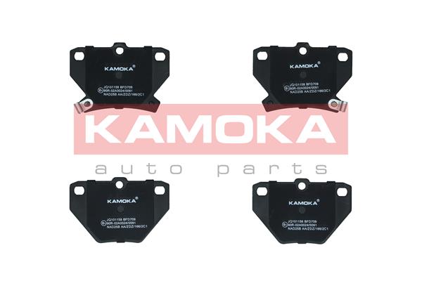 5908242682358 | Brake Pad Set, disc brake KAMOKA JQ101158